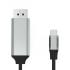 COTECi OF-014 Type-C to DisplayPort 1.4, 4K 60Hz Cable 1.8M - Gray
